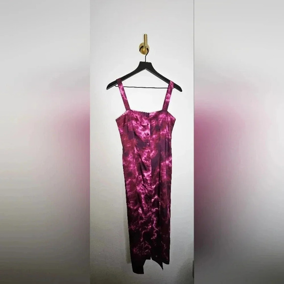 Cinq a Sept Tie Dye Alexa Dress in Multi Fig Size 0 NWT - Picture 1 of 6